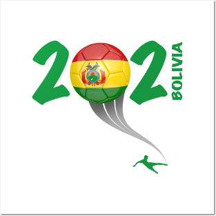 Bolivia Copa America Soccer 2021 Posters and Art